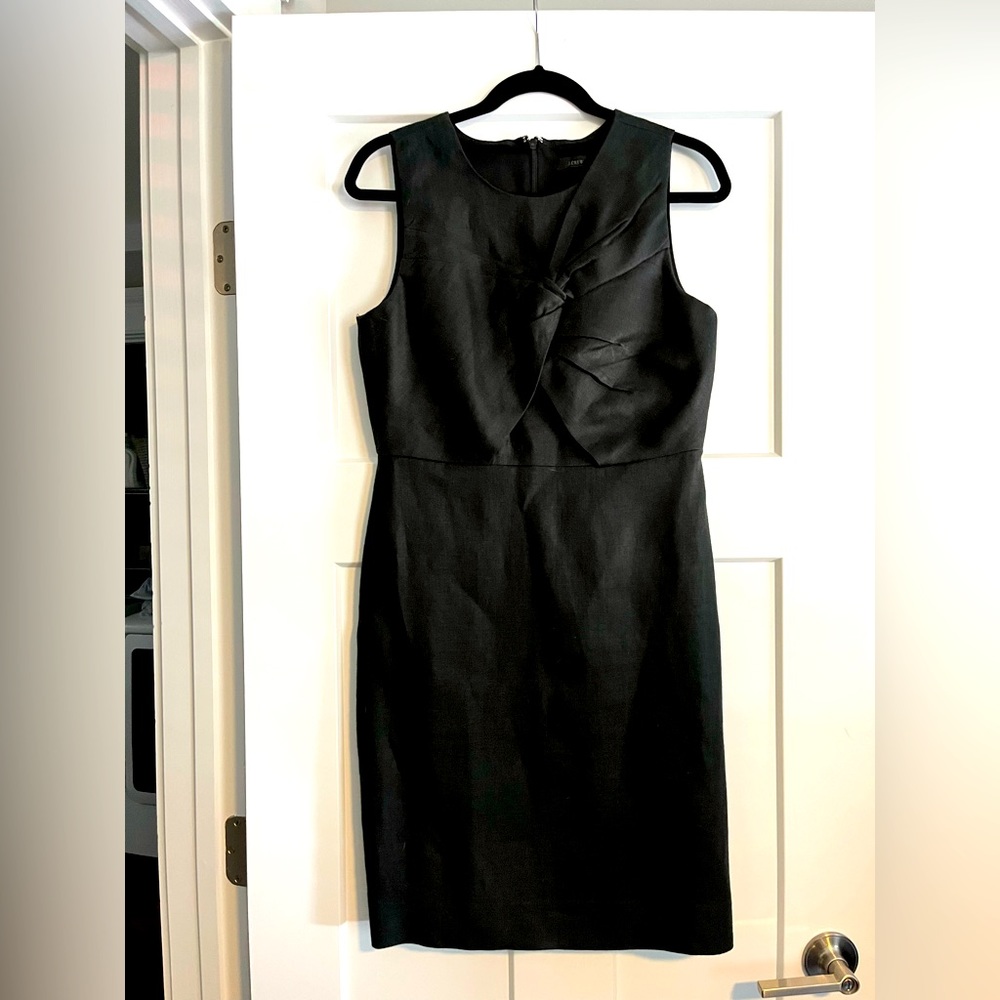J.Crew Women’s black Linen dress